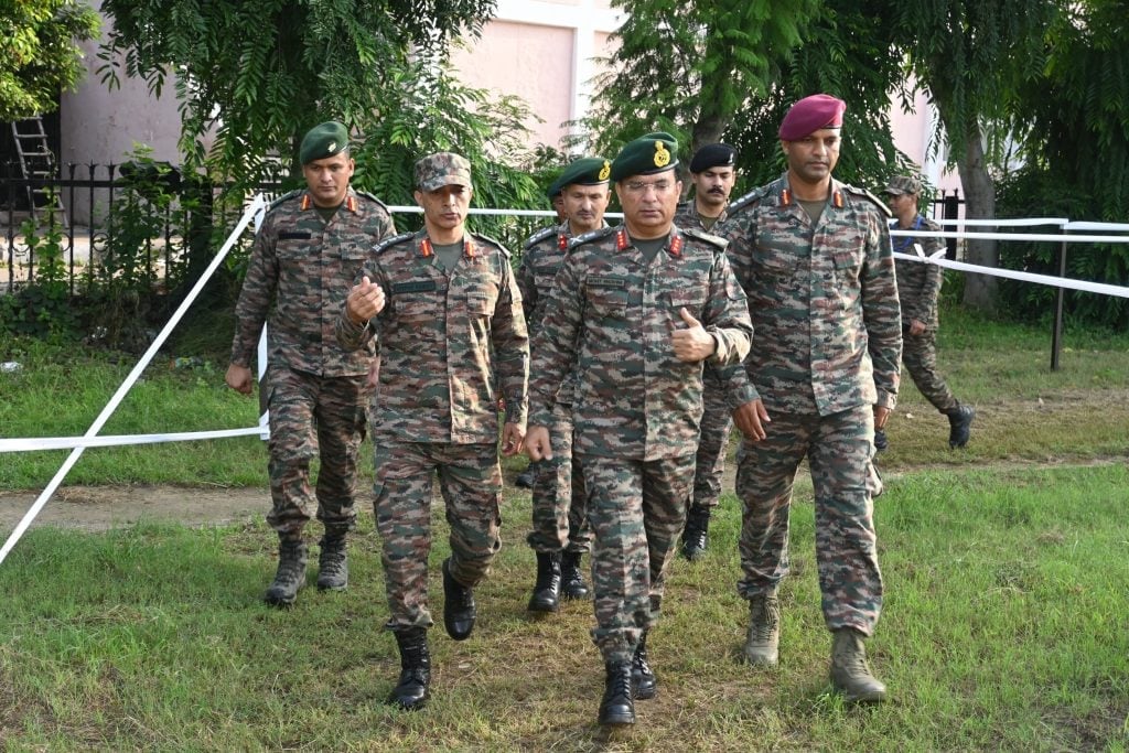 Lt General Wadha Reviews Agniveer Recruitment Rally in Patiala