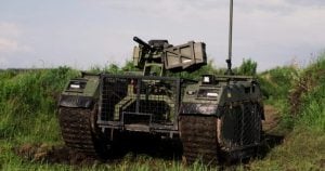 Milrem Robotics Integrates Ukrainian Remote Weapon Station with THeMIS Unmanned Ground Vehicle
