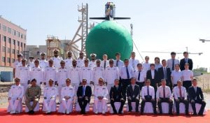 Pakistan Navy Launches Third Hangor-Class Submarine PNS/M Mangro in China