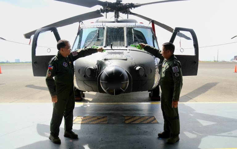 Philippine Air Force Receives Five S-70i Black Hawk Helicopters for Modernization Efforts