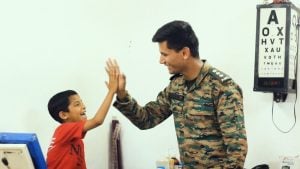 Silent No More: Indian Army Doctor Helps 8-Year-Old Speak After Years of Silence