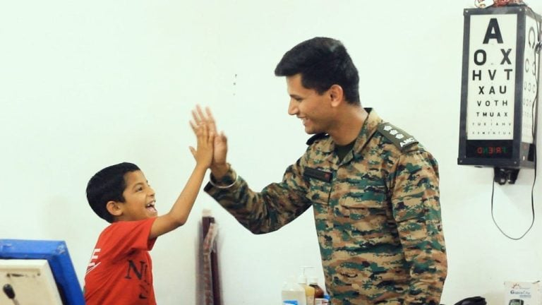 Silent No More: Indian Army Doctor Helps 8-Year-Old Speak After Years of Silence