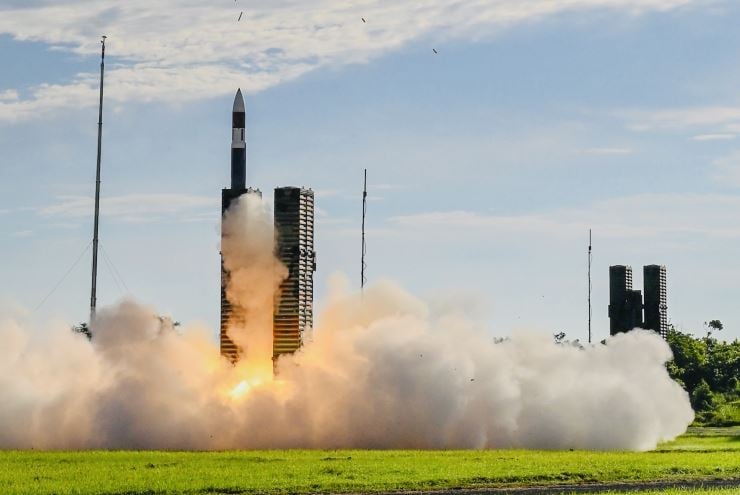 Taiwan's Military Investigates Explosion of Patriot PAC-2 Missile During Drill