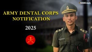 Army Dental Corps Notification PDF