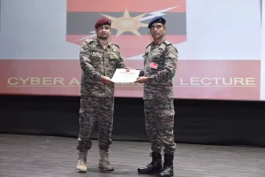 Officer Awarding a Solider
