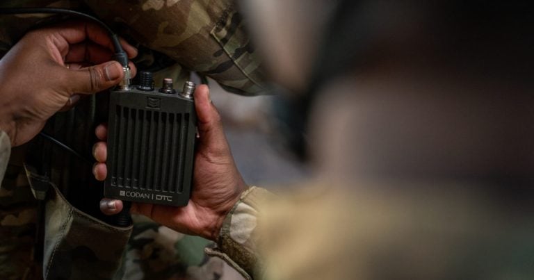 Domo Tactical Communications Unveils Sentry 6161 Tactical Radio for Frontline Troops