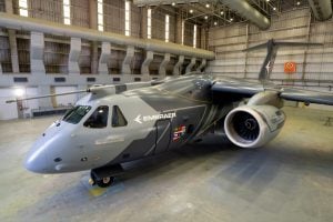 Embraer Unveils New Paint Scheme for KC-390 Millennium Military Transport Aircraft