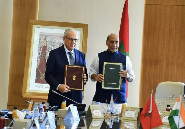 India Signs Defense Cooperation Agreement with Morocco to Combat Extremism and Enhance Security