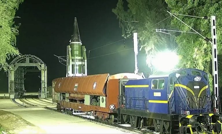 India Successfully Test-Fires Agni-Prime Ballistic Missile from New Rail-Based Launch System