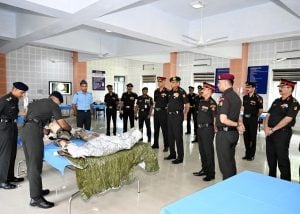 Lt Gen Sengupta at Medicals Corps Centre and College