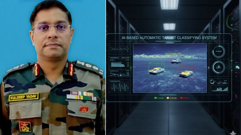 Colonel Kuldeep Yadavs Innovation Helps Indian Army Secure Patent for AI Based Automatic Target Classifying System