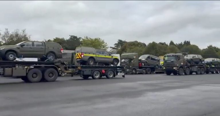 Ireland Donates 34 Military Vehicles and Robots to Support Ukrainian Armed Forces