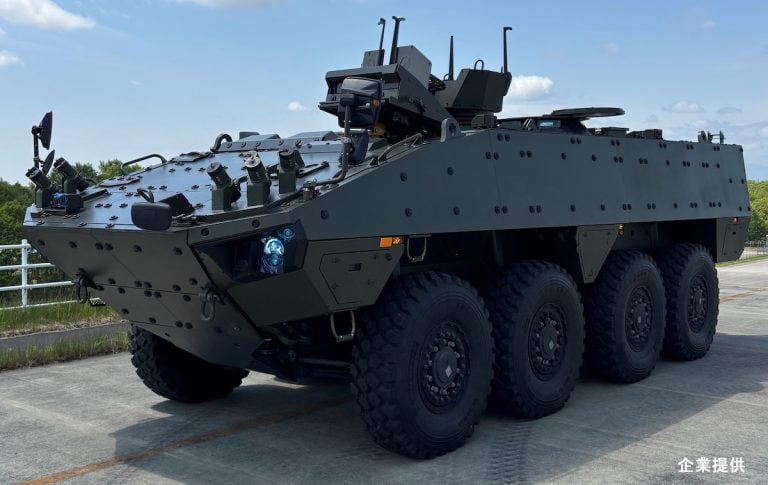 Japan Unveils First Mass-Produced Armored Modular Vehicle for Ground Self-Defense Force