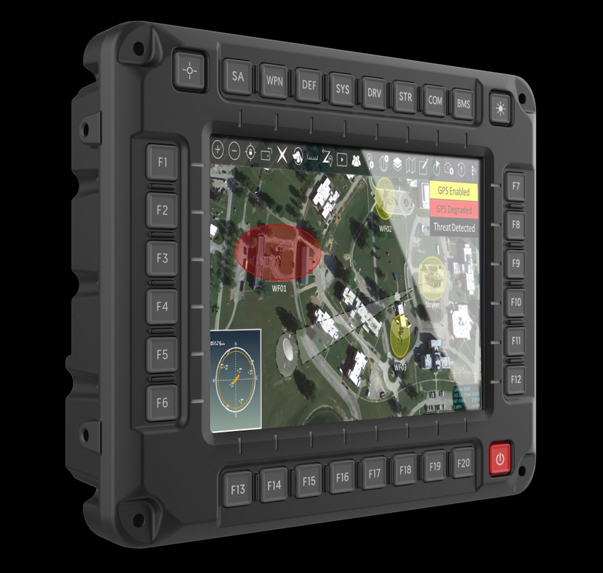 Leonardo DRS Unveils Rugged Smart Displays for Combat Vehicles
