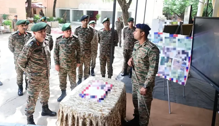 Lt Gen AVS Rathee at Bogra Brigade
