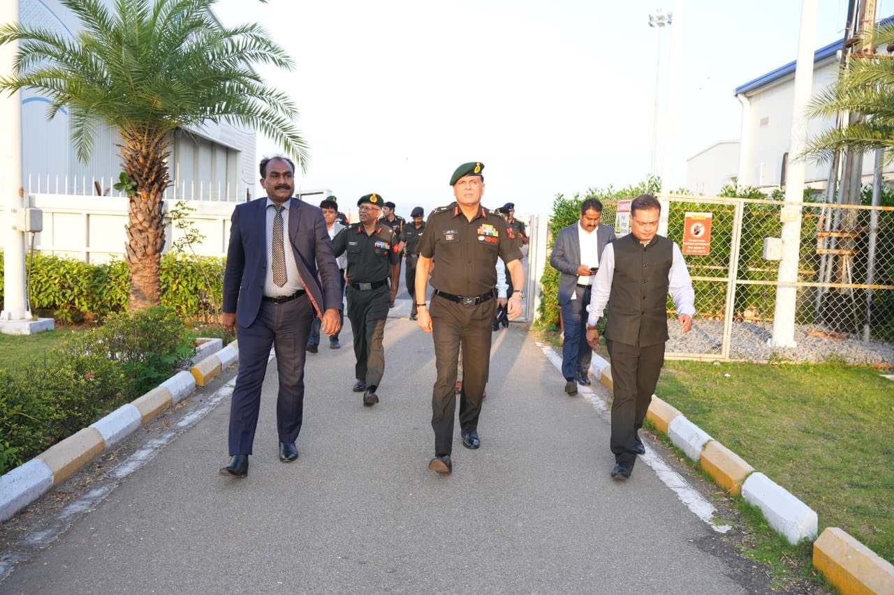 Lt Gen Dhiraj Seth at Adani Defenve and Aerospace