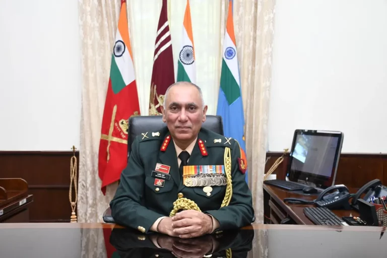 Lieutenant General Manish Erry