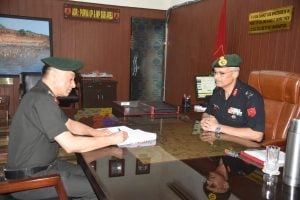 Maj Gen Amit Singh Sohal Takes Charge of Purva UP and MP Sub Area