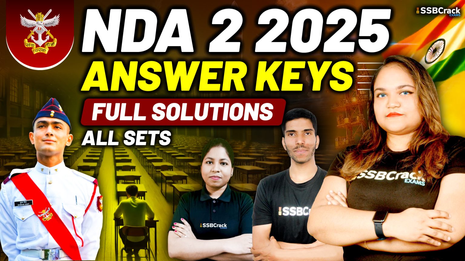 NDA 2 2025 Answer Keys and Full Solutions [Download PDF – All Sets]