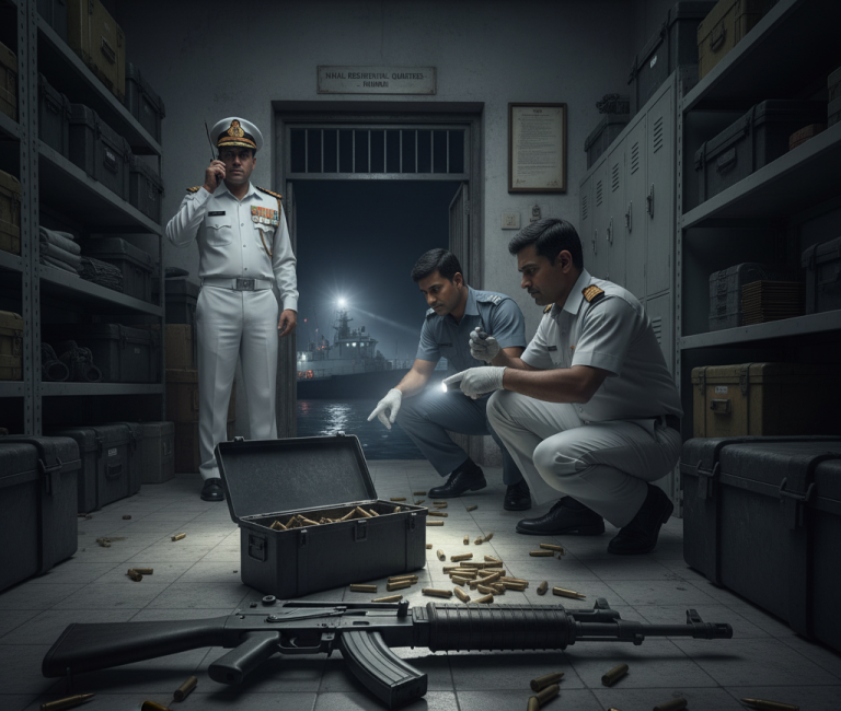 Rifle and Ammunition Go Missing from Navys Residential Area in Mumbai Probe Ordered