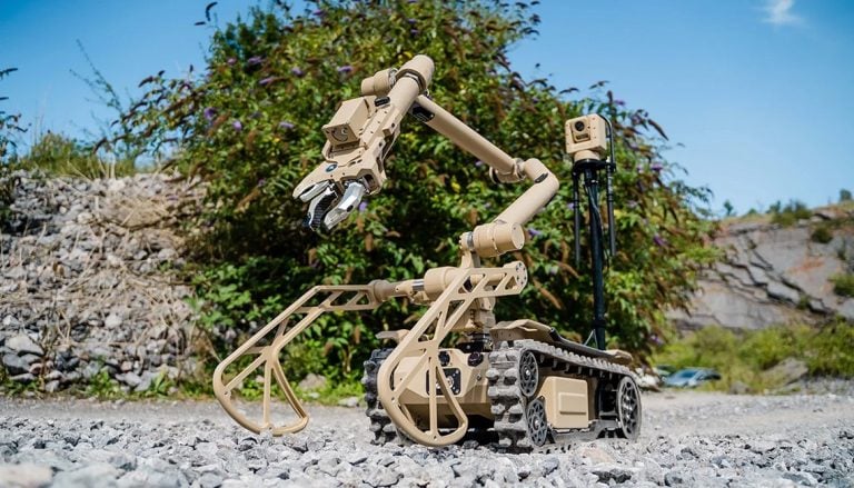 UK Ministry of Defence Receives First Batch of L3Harris T4 Bomb Disposal Robots