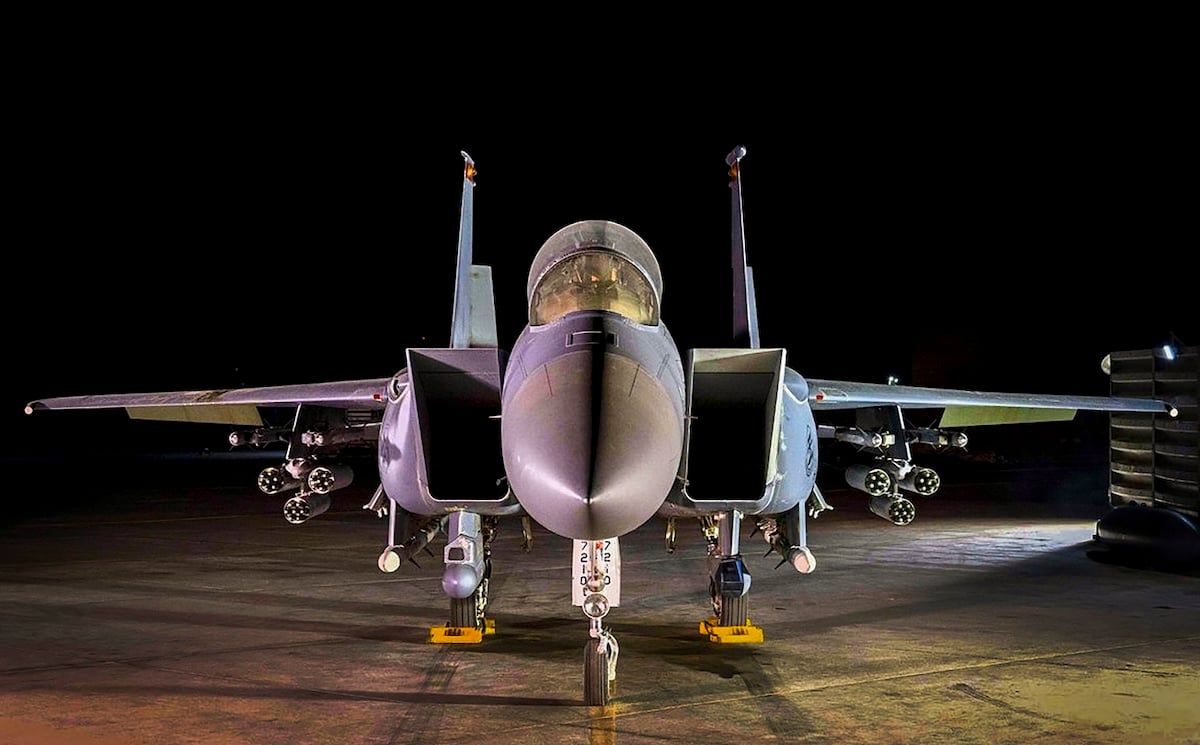 US Air Force Rapidly Equips F-15E with Counter-Drone Precision Rocket System