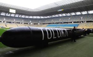 Ukraine Unveils TOLOKA Underwater Drone Family with 2,000-km Strike Reach at Defense Tech Valley 2025