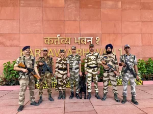 CISF at Kartavya Bhawan