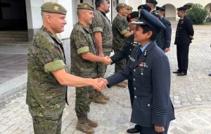 Officers from College of Defence Management Strengthen India–Spain Defence Ties During ISMT Visit