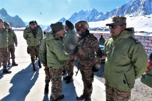 Gen Upendra Dwivedi Visits Panchshul Brigade
