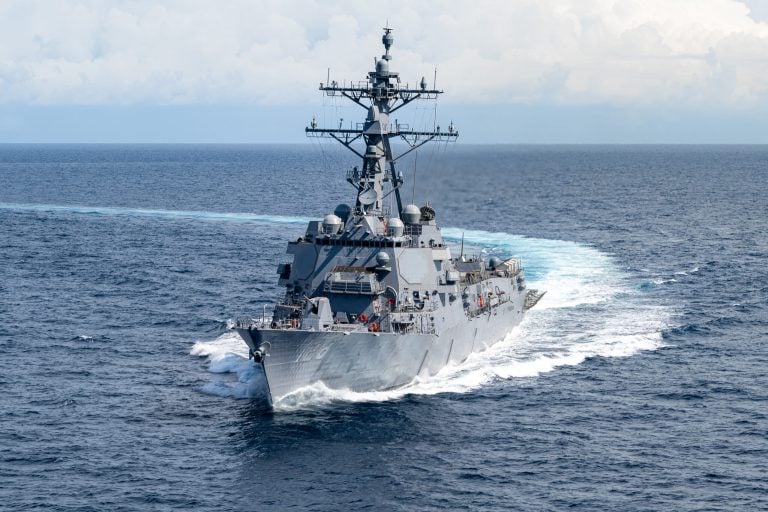 HII Completes Second Round of Sea Trials for USS Ted Stevens (DDG 128)