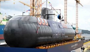 Hanwha Ocean Launches South Korea's First KSS-III Batch-II Attack Submarine