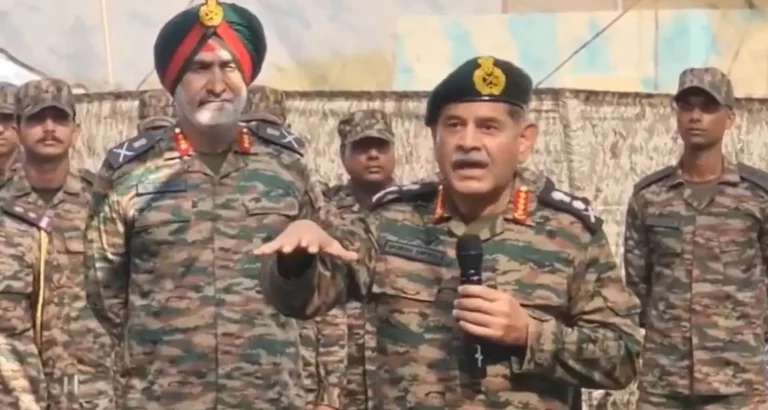 Gen Upendra Dwivedi Talking