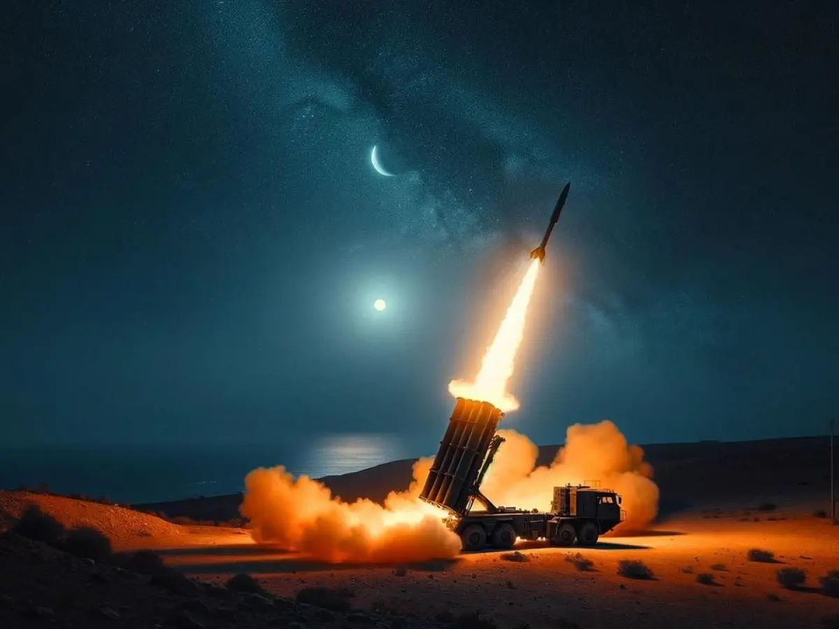 Missile Being Launched