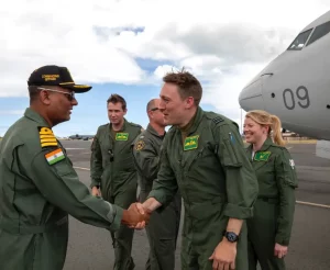 IAF and UK Air Force Officers