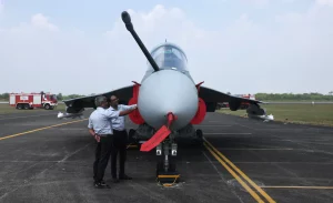 Air Craft Getting Inspected