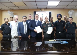 Army Officers Signing Contract