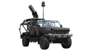 L3Harris Integrates VAMPIRE Counter-Drone System on GM Defense's Infantry Squad Vehicle