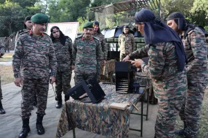Lieutenant General Rajesh Pushkar Reviews Operational Preparedness of Black Arrow Brigade Under Kharga Corps