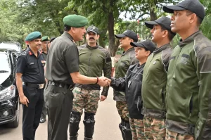 Lt Gen Dhiraj Seth Flags Off 225