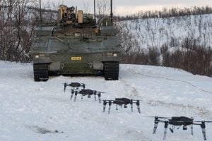 Norwegian Army Receives First Valkyrie Drone Swarm from Six Robotics