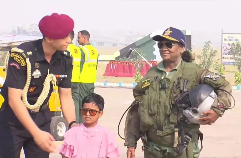 President Droupadi Murmu Achieves Milestone with Rafale Fighter Jet Sortie at Ambala Air Force Station