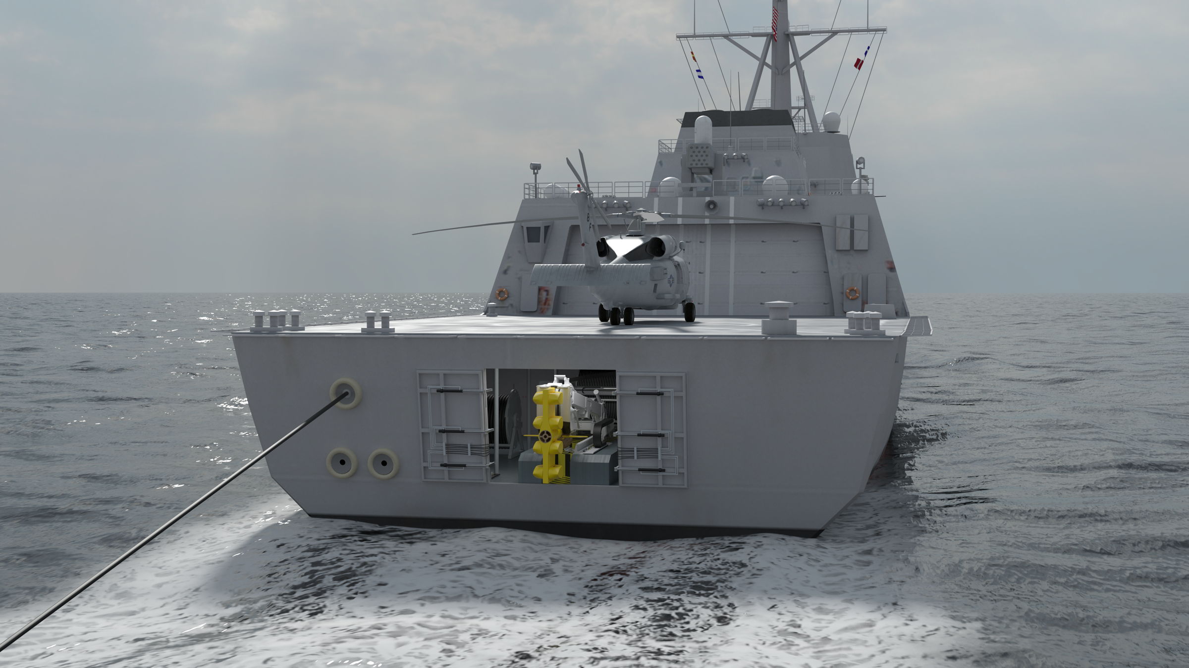 Thales Secures Order for 100th Combined Active-Passive Towed Array Sonar System