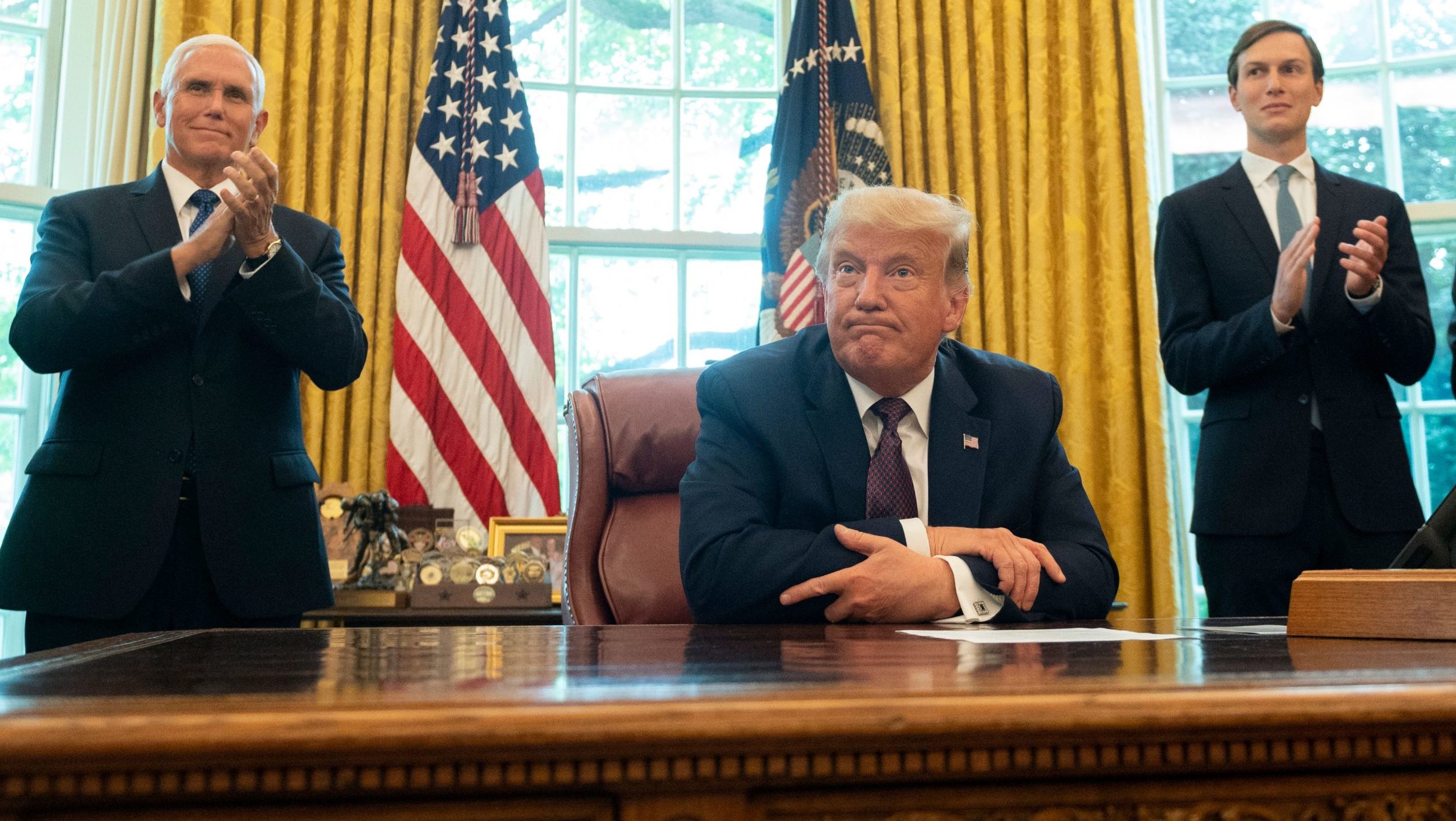 Trump Claims Middle East Allies Ready to Send Troops into Gaza Against Hamas