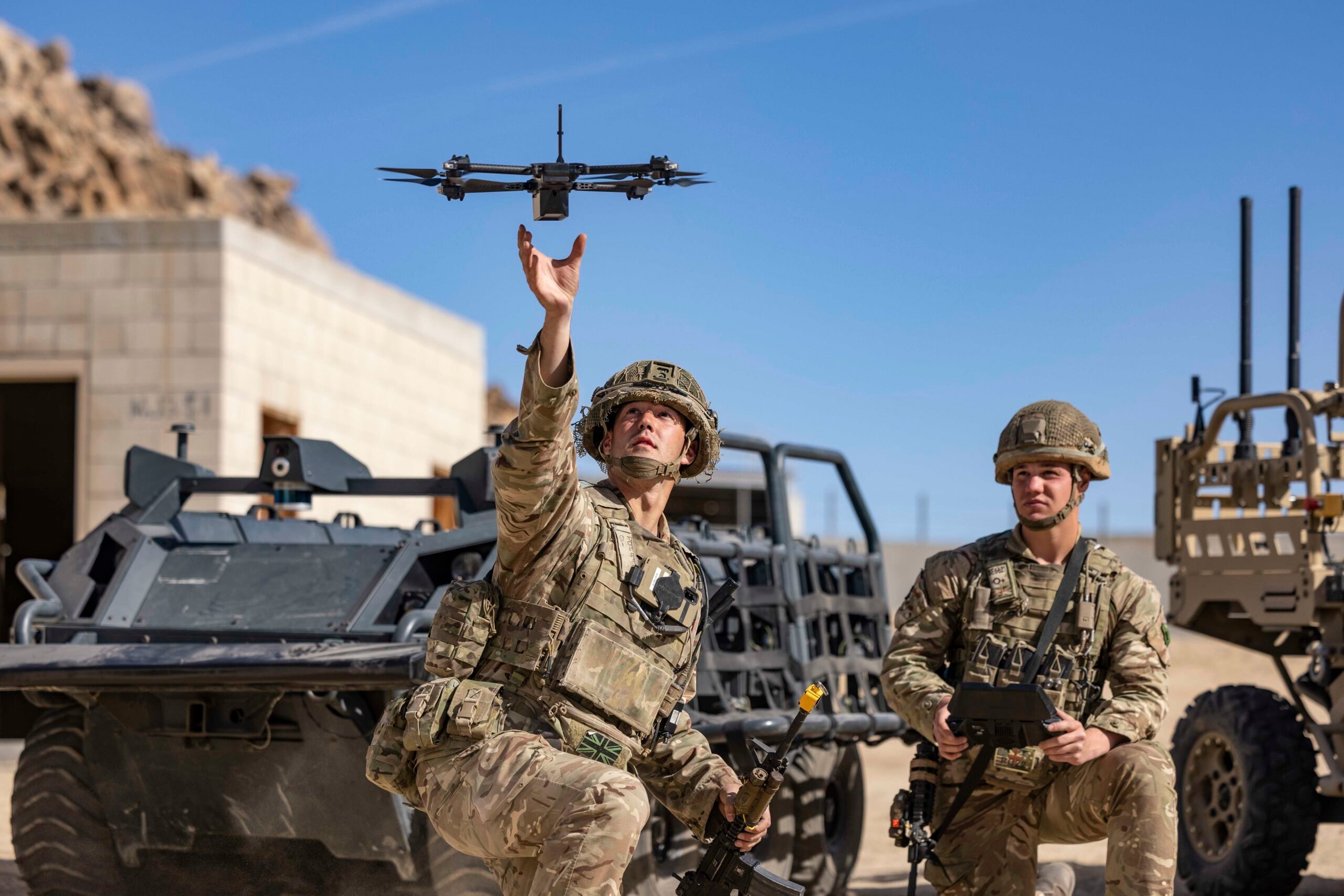 UK Troops Set to Gain Authority to Shoot Down Threatening Drones at Military Bases