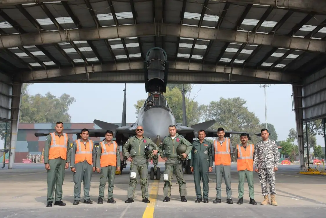 Air Marshal Mishra and Other Officers