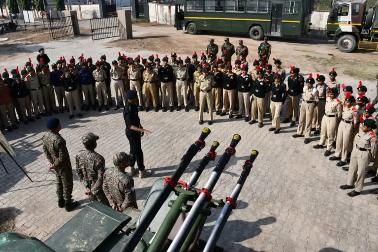 Girl Cadets Seeing Cadets