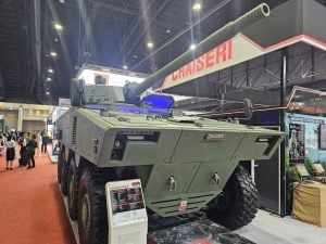 Chaiseri Unveils Guardian-T 8×8 Armored Vehicle at 2025 Defense Expo in Bangkok