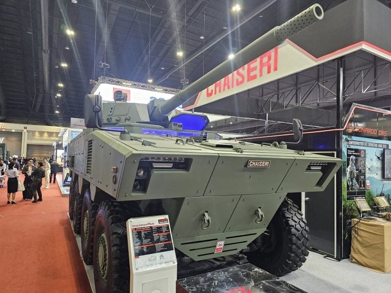 Chaiseri Unveils Guardian-T 8×8 Armored Vehicle at 2025 Defense Expo in Bangkok
