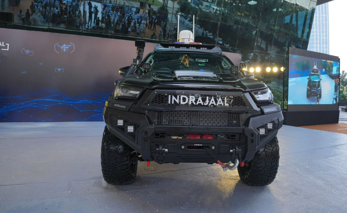 India Launches First AI Enabled Anti Drone Patrol Vehicle For Enhanced 